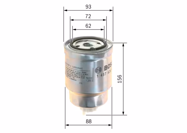 BOSCH Filtro carburante