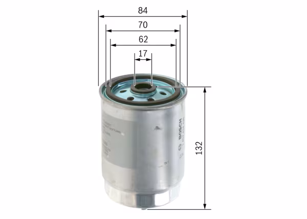 BOSCH Filtro carburante
