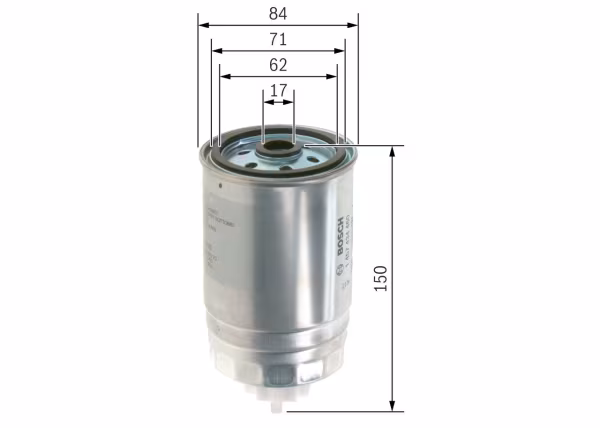BOSCH Filtro carburante