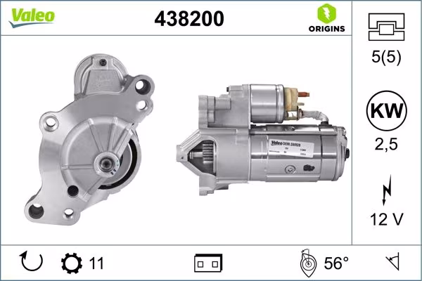 VALEO Motorino d\'avviamento