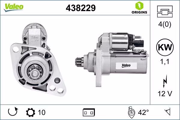 VALEO Motorino d\'avviamento