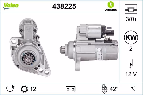VALEO Motorino d\'avviamento