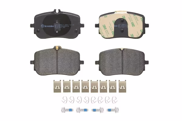 BREMBO Kit pastiglie freno, Freno a disco