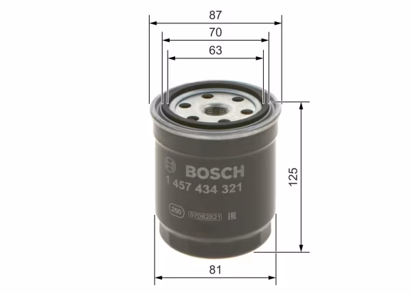 BOSCH Filtro carburante
