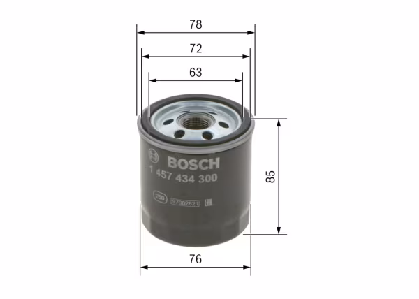 BOSCH Filtro carburante