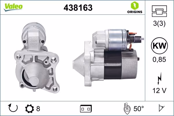 VALEO Motorino d\'avviamento