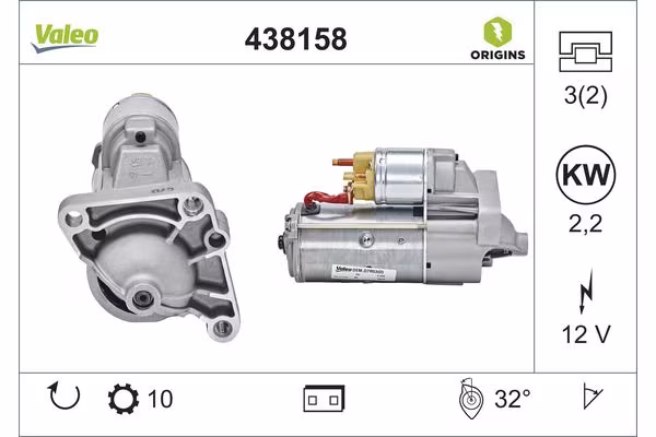 VALEO Motorino d\'avviamento