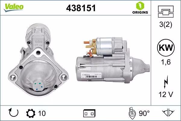 VALEO Motorino d\'avviamento