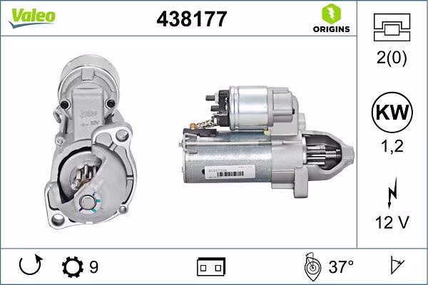 VALEO Motorino d\'avviamento
