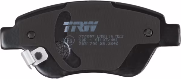 TRW Kit pastiglie freno, Freno a disco