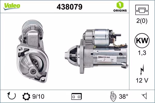 VALEO Motorino d\'avviamento