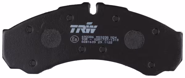 TRW Kit pastiglie freno, Freno a disco