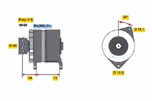 BOSCH Alternatore