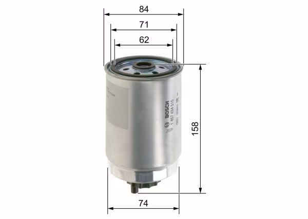 BOSCH Filtro carburante