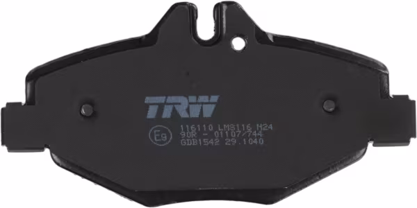 TRW Kit pastiglie freno, Freno a disco