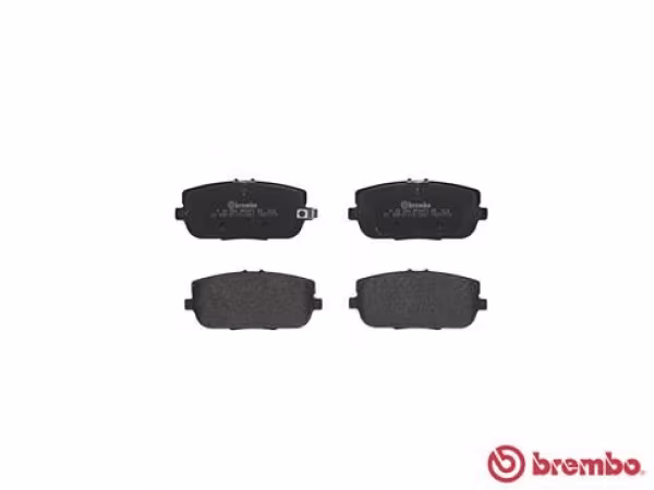 BREMBO Kit pastiglie freno, Freno a disco