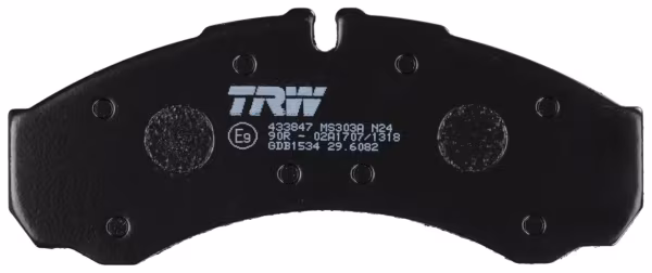 TRW Kit pastiglie freno, Freno a disco