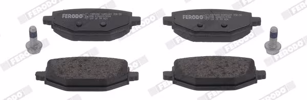 FERODO Kit pastiglie freno, Freno a disco