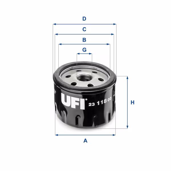 UFI Filtro olio