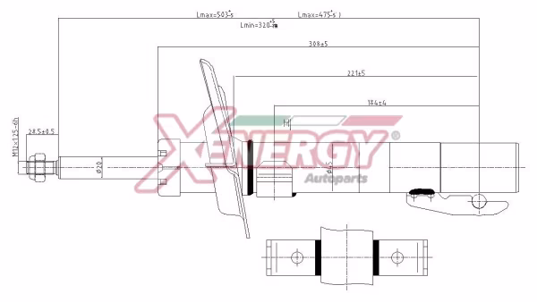 AP XENERGY Ammortizzatore