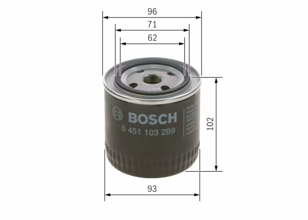 BOSCH Filtro olio