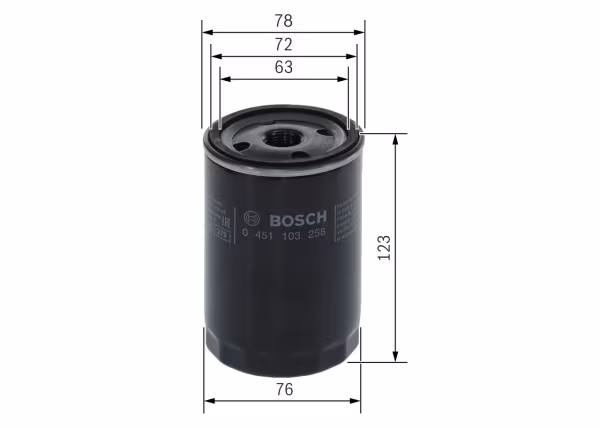 BOSCH Filtro olio