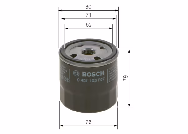 BOSCH Filtro olio