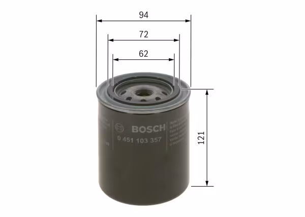 BOSCH Filtro olio