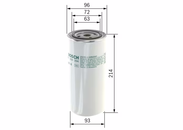 BOSCH Filtro carburante