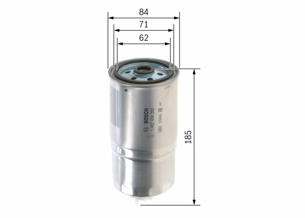BOSCH Filtro carburante