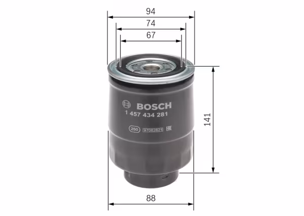BOSCH Filtro carburante