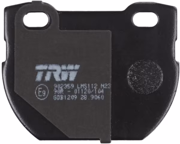 TRW Kit pastiglie freno, Freno a disco
