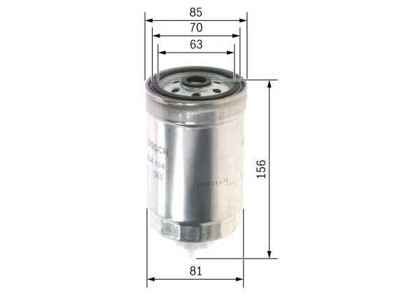 BOSCH Filtro carburante