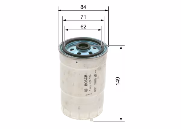 BOSCH Filtro carburante