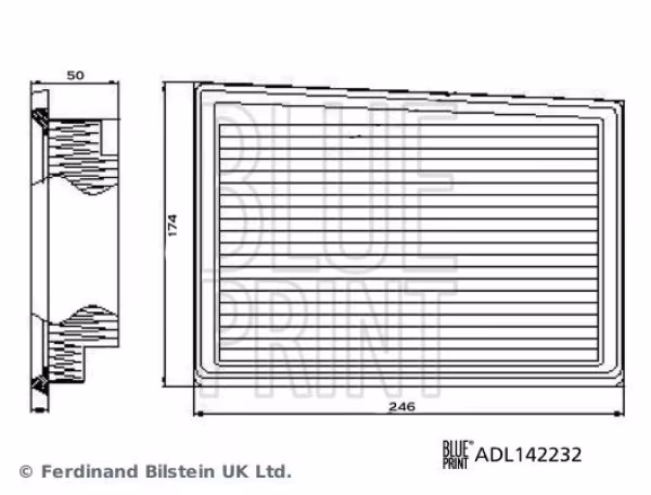 BLUE PRINT Filtro aria