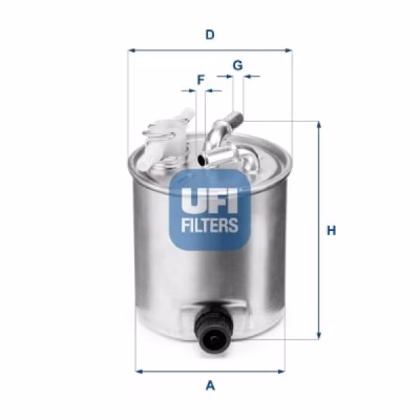 UFI Filtro carburante