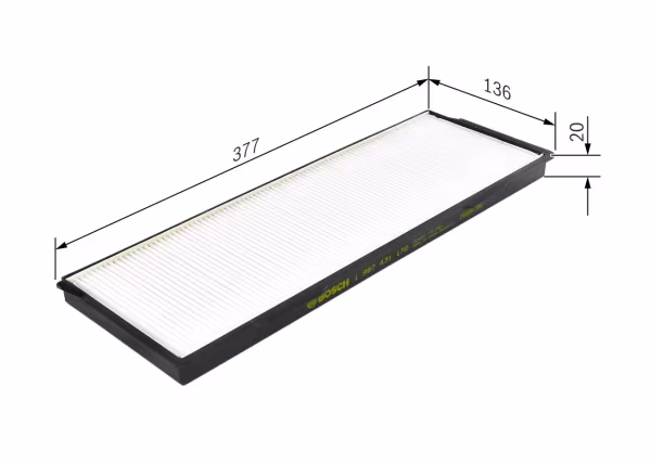 BOSCH Filtro, Aria abitacolo