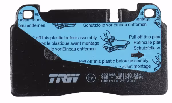 TRW Kit pastiglie freno, Freno a disco