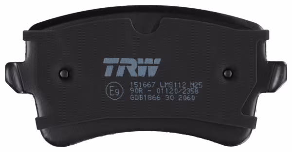 TRW Kit pastiglie freno, Freno a disco