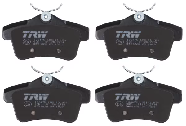 TRW Kit pastiglie freno, Freno a disco