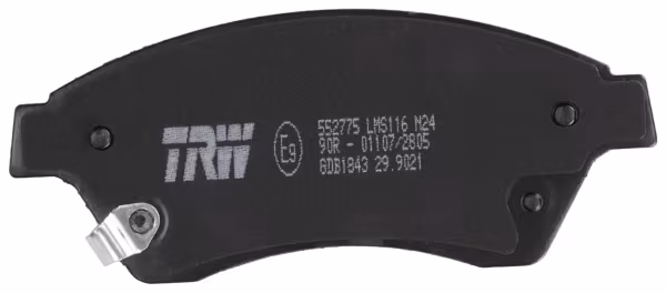 TRW Kit pastiglie freno, Freno a disco