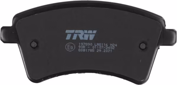 TRW Kit pastiglie freno, Freno a disco