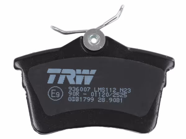 TRW Kit pastiglie freno, Freno a disco