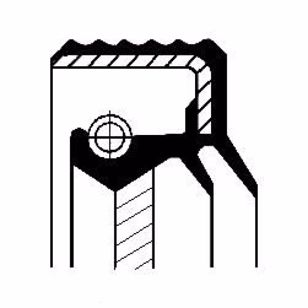 CORTECO Anello tenuta, Differenziale