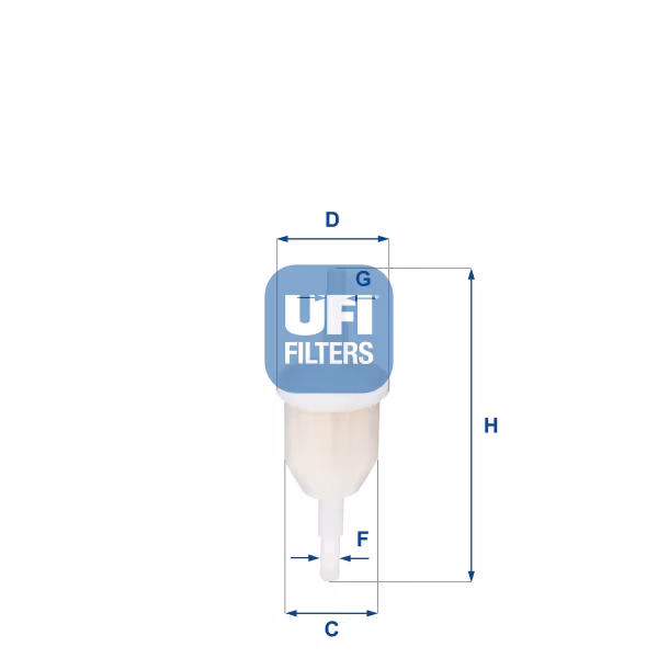 UFI Filtro carburante