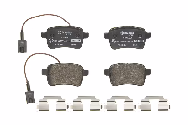 BREMBO Kit pastiglie freno, Freno a disco