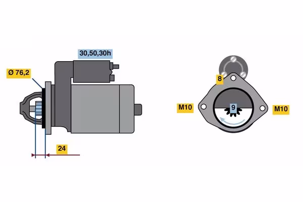 BOSCH Motorino d\'avviamento