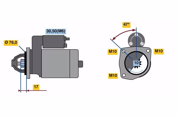 BOSCH Motorino d\'avviamento