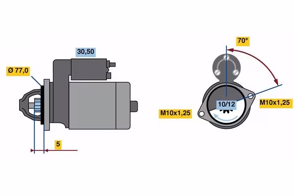 BOSCH Motorino d\'avviamento