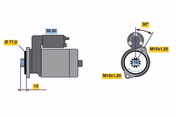 BOSCH Motorino d\'avviamento